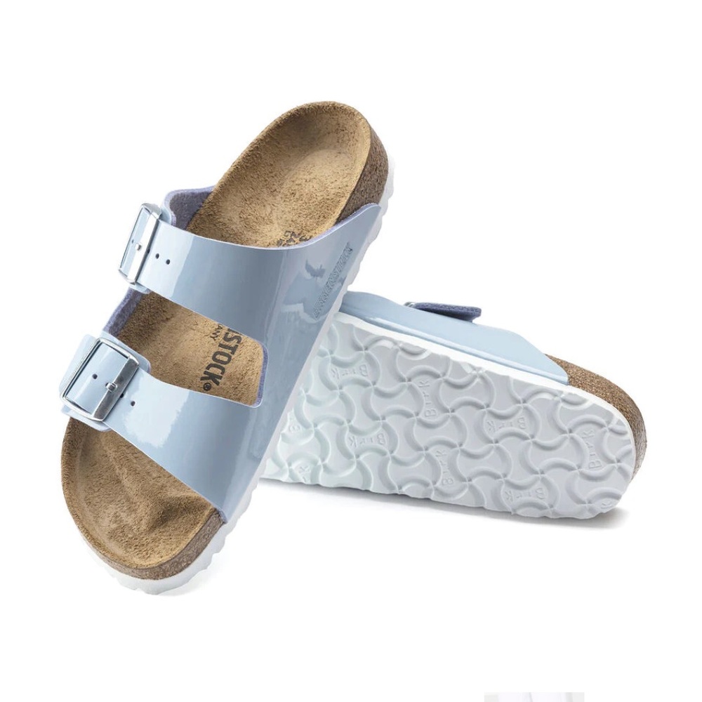pale blue birkenstocks